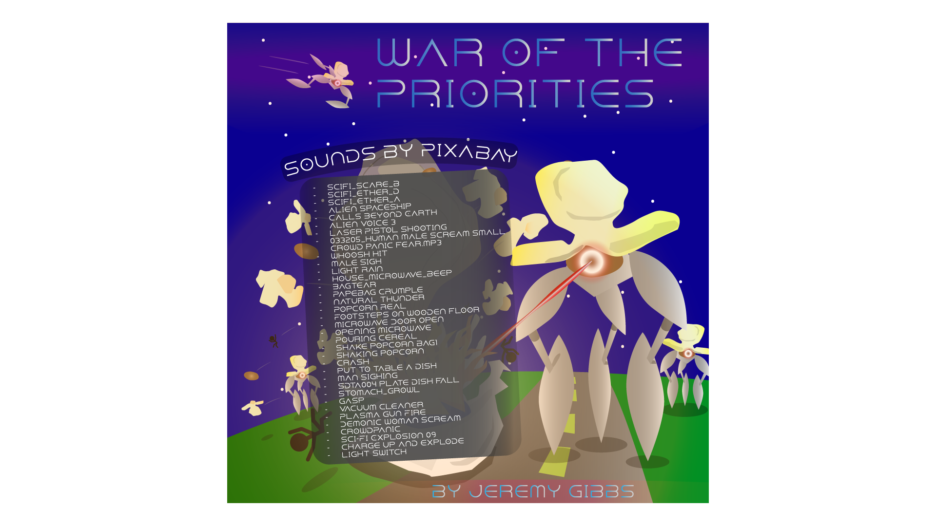 audio story album backing